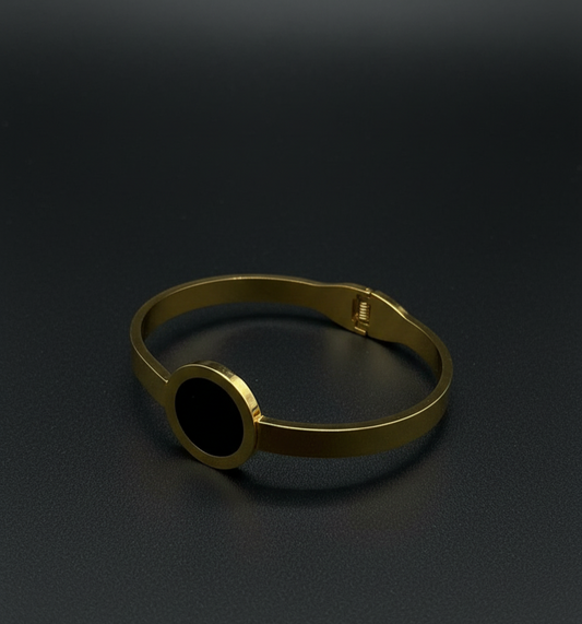 Midnight Aura Bangle Stainless Steel