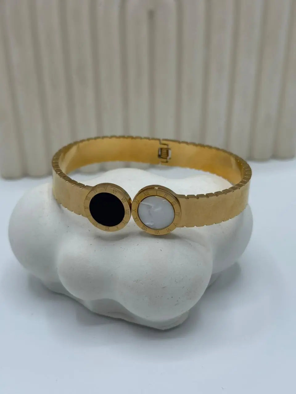 Golden Dual Tone Bracelet