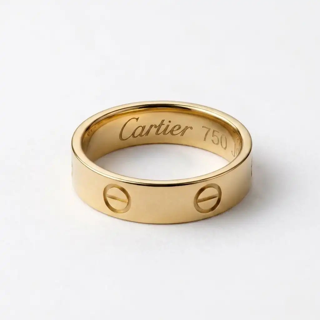 Nail Bracelet + Cartier Ring