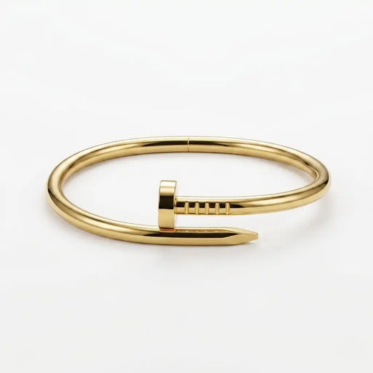 Nail Bracelet + Cartier Ring