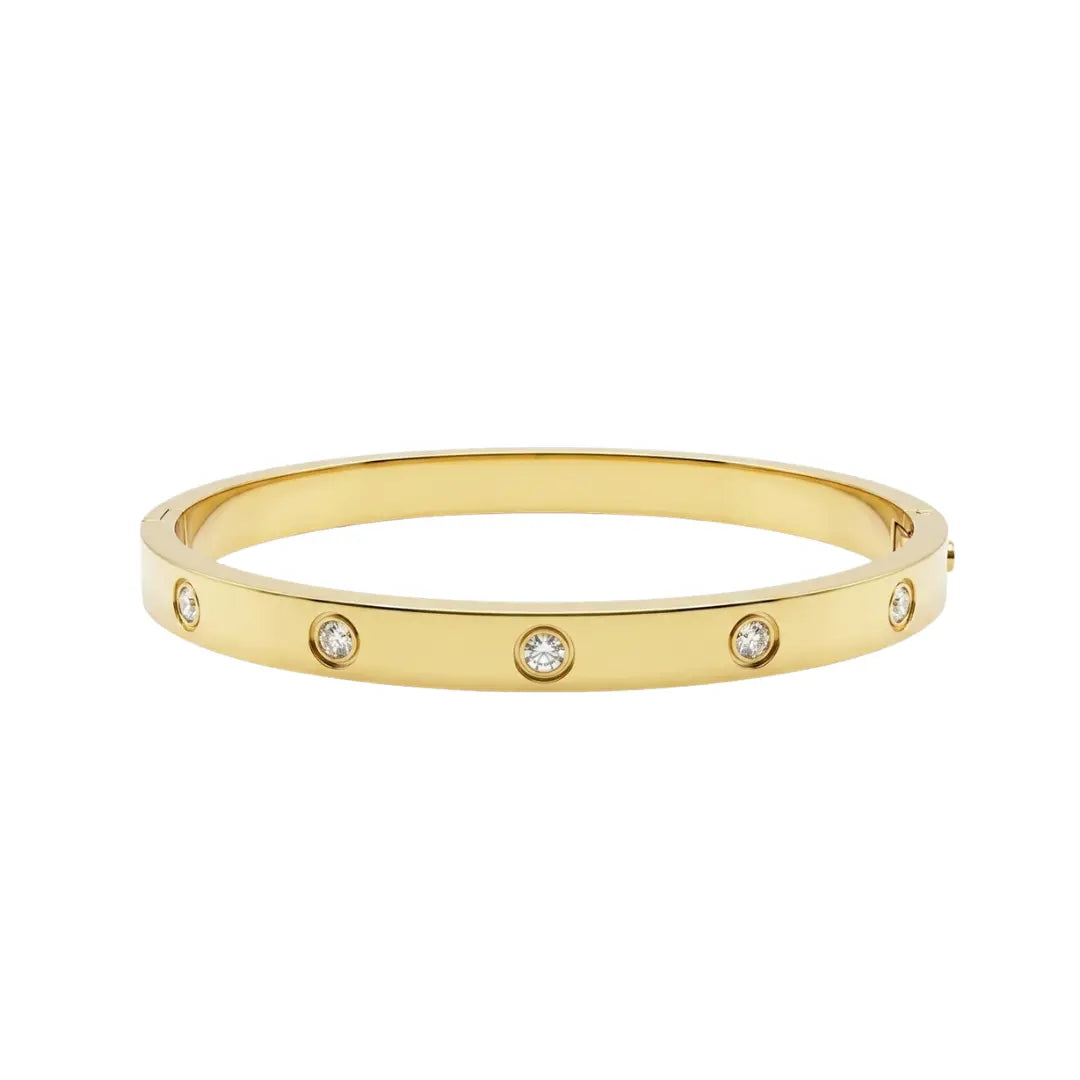 Gold Plated Bangle Bracelet
