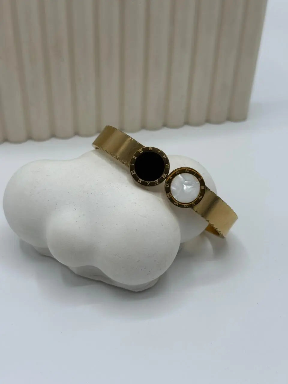 Golden Dual Tone Bracelet