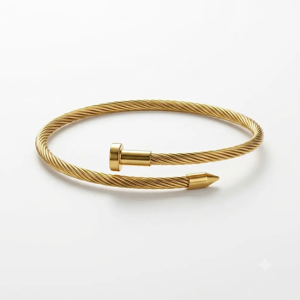 Nail Bracelet + Earring