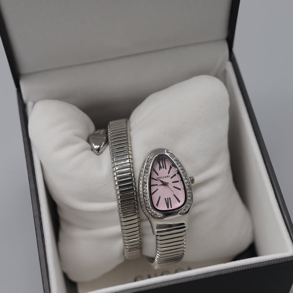 Bvlgari Serpenti Tubogas Watch - Stainless Steel, Quartz Movement