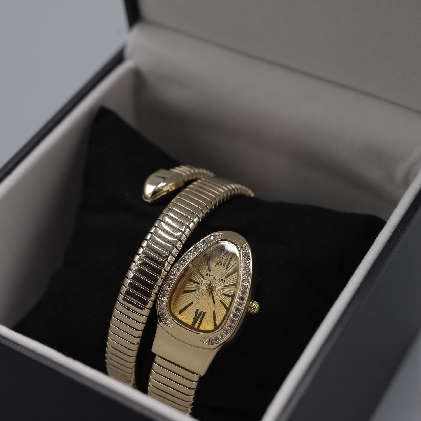 Bvlgari Serpenti Tubogas Double Spiral Gold Watch