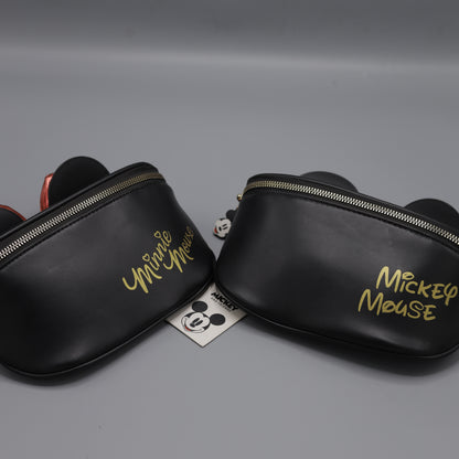 Disney Mickey Mouse Ear-shaped Letter Crossbody Bag