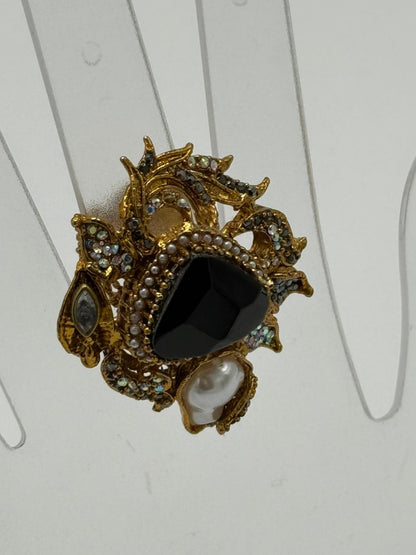 Midnight Majesty Ring Adjustable ring