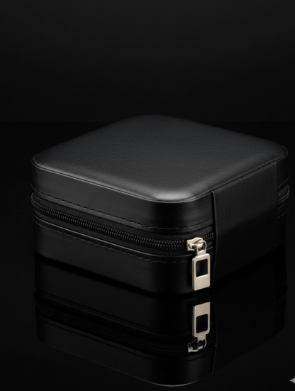 Noir Éclat Luxe Jewelry Case