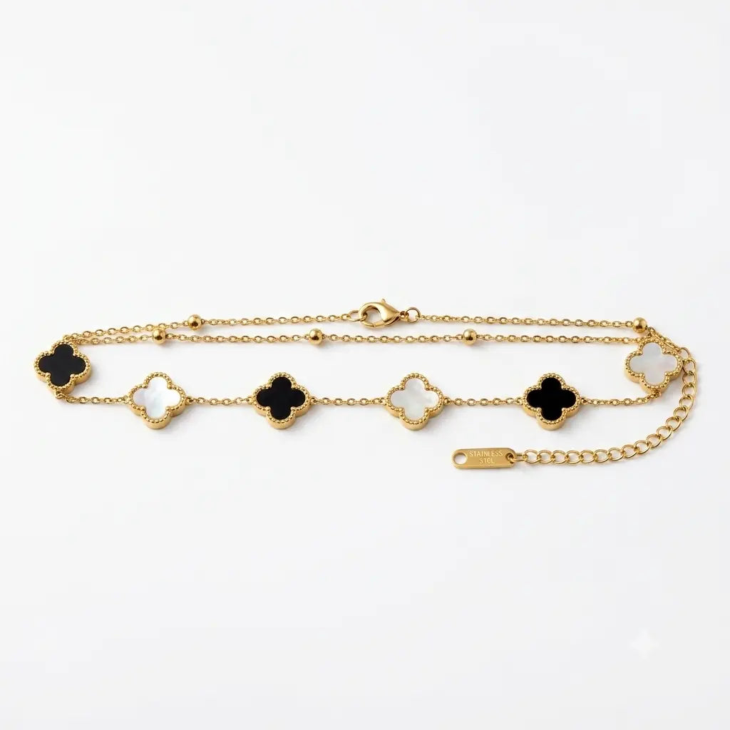 Leaf Bracelet + Leaf Earings